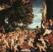 The Worship of Venus,  Titian